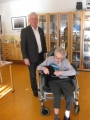 Frau Stroinig Hertha feiert ihren 86. Geburtstag.