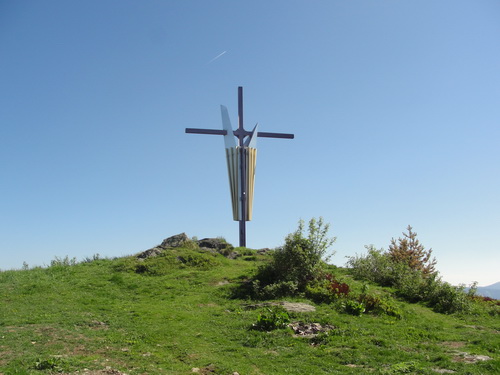 Gipfelkreuz, Foto zur Vergr��erung anklicken